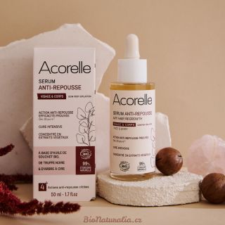 🌿 Méně chloupků, více svobody🌞 Co kdyby Vám Vaše rutina po depilaci mohla nabídnout víc než jen hebkou pokožku? ACORELLE...