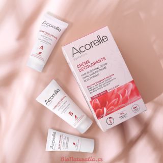 ACORELLE Bělící krém Odbarvování chloupků je skvělé, ale ta nejpřirozenější cesta je ještě lepší! Bělicí krém na obličej a...